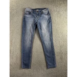 Jennifer Lopez Jeans Women 6 Skinny Low Rise‎ Medium Wash Blue Denim Pants